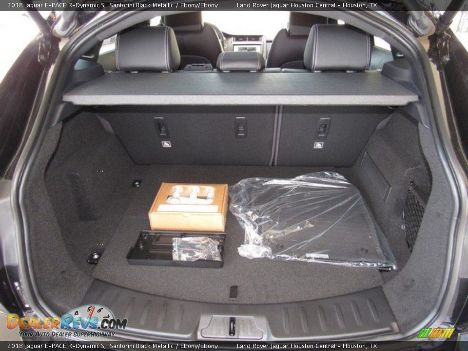 2018 Jaguar E-PACE R-Dynamic S Santorini Black Metallic / Ebony/Ebony Photo #17