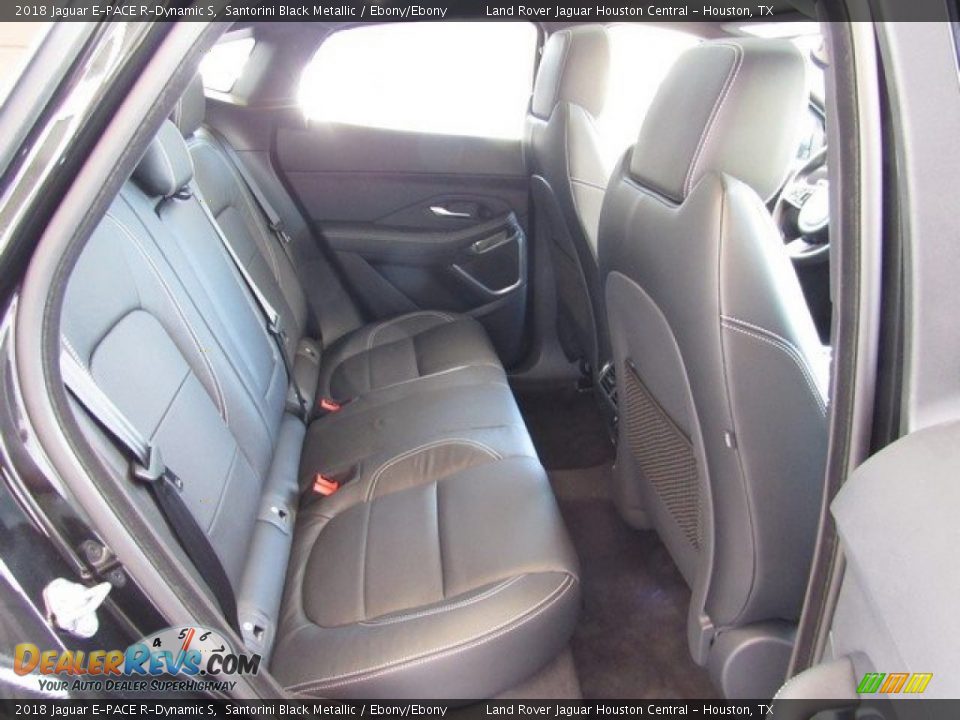 2018 Jaguar E-PACE R-Dynamic S Santorini Black Metallic / Ebony/Ebony Photo #19