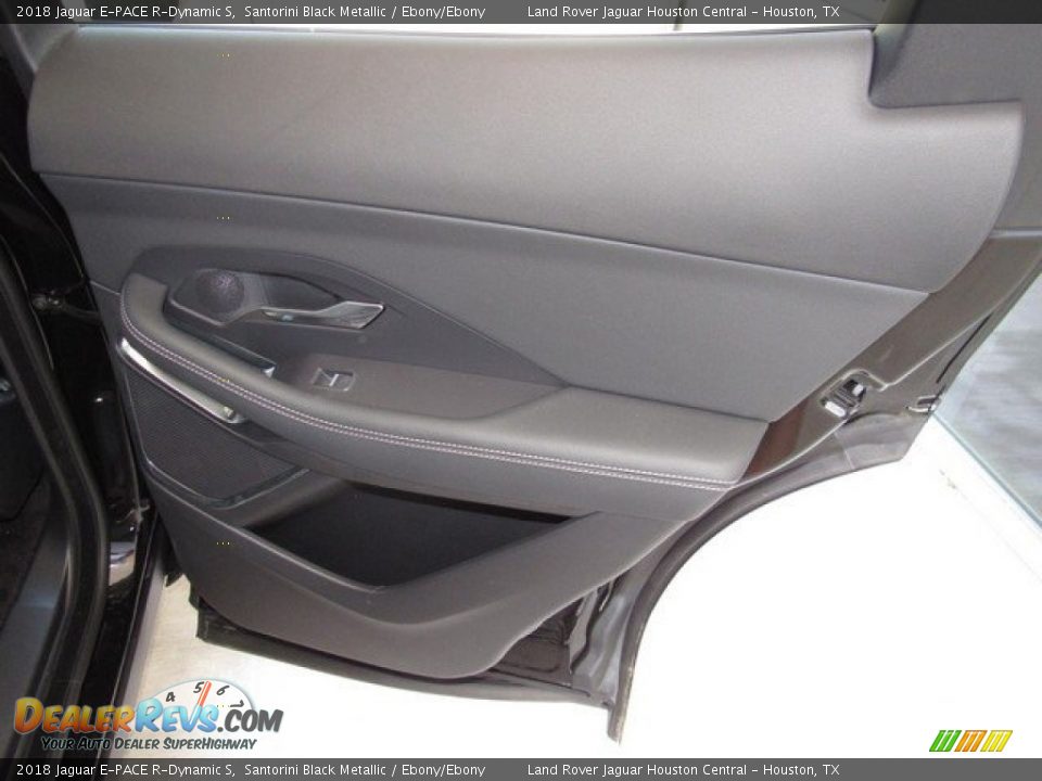 2018 Jaguar E-PACE R-Dynamic S Santorini Black Metallic / Ebony/Ebony Photo #22