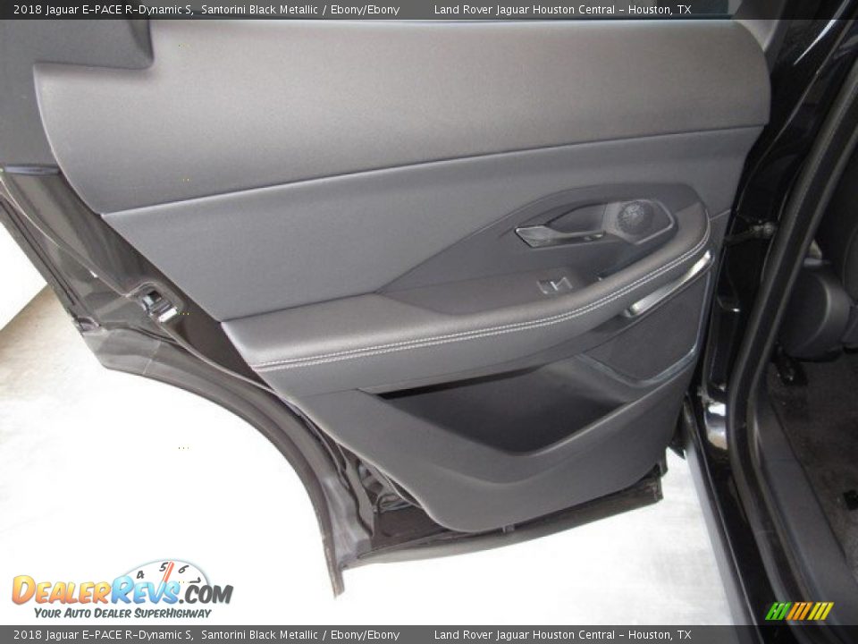 2018 Jaguar E-PACE R-Dynamic S Santorini Black Metallic / Ebony/Ebony Photo #23