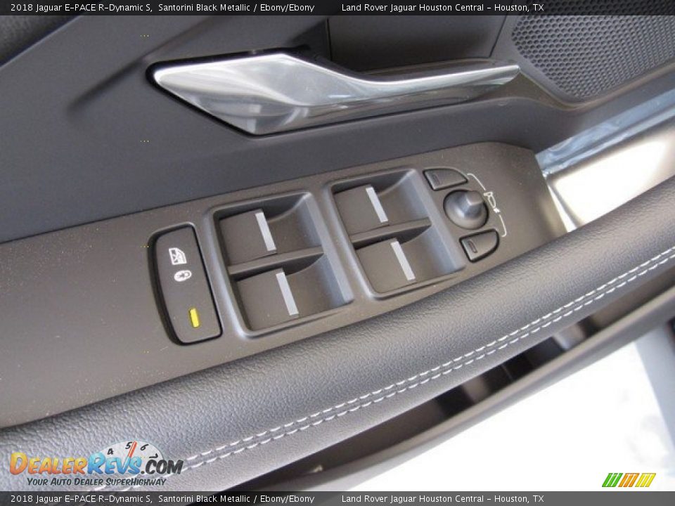 2018 Jaguar E-PACE R-Dynamic S Santorini Black Metallic / Ebony/Ebony Photo #25