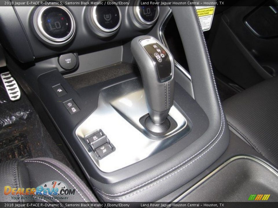2018 Jaguar E-PACE R-Dynamic S Santorini Black Metallic / Ebony/Ebony Photo #34