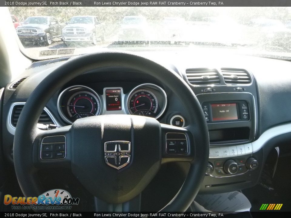 2018 Dodge Journey SE Pitch Black / Black Photo #20