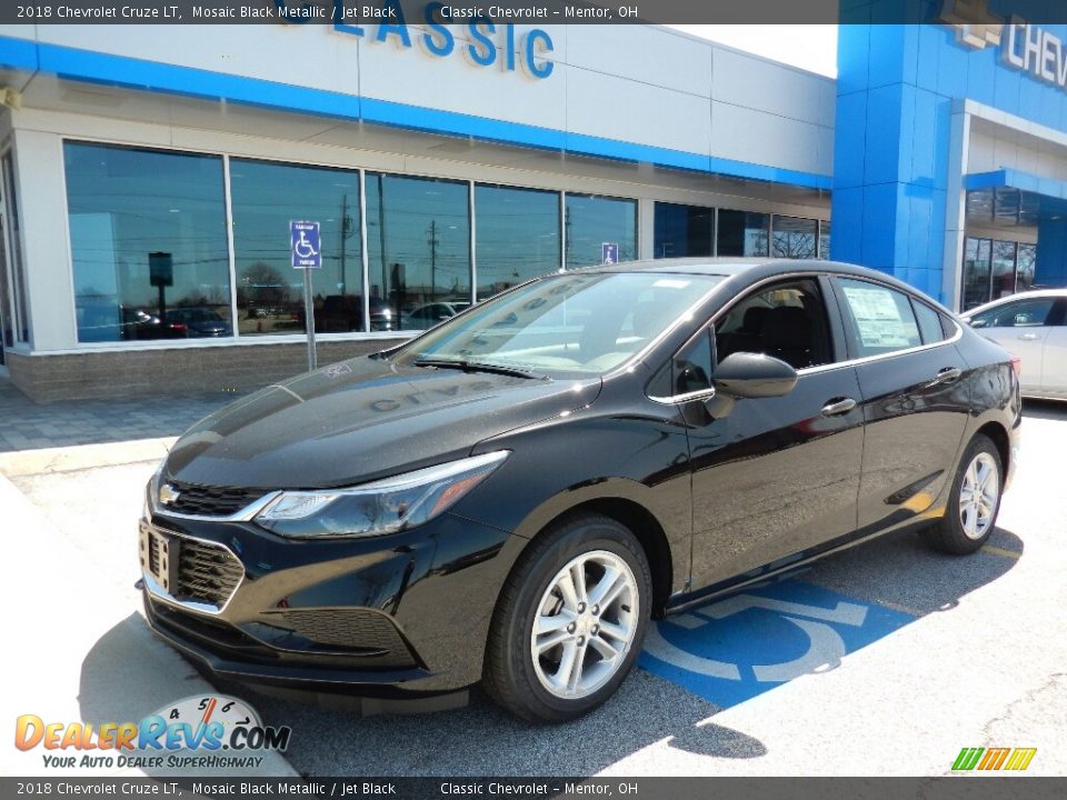 2018 Chevrolet Cruze LT Mosaic Black Metallic / Jet Black Photo #1