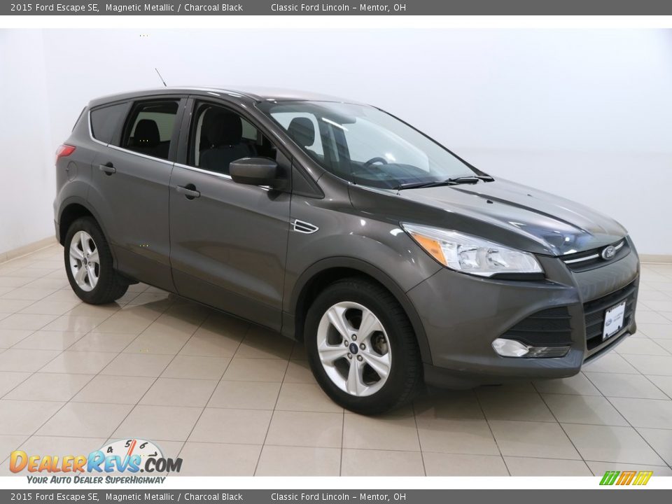2015 Ford Escape SE Magnetic Metallic / Charcoal Black Photo #1