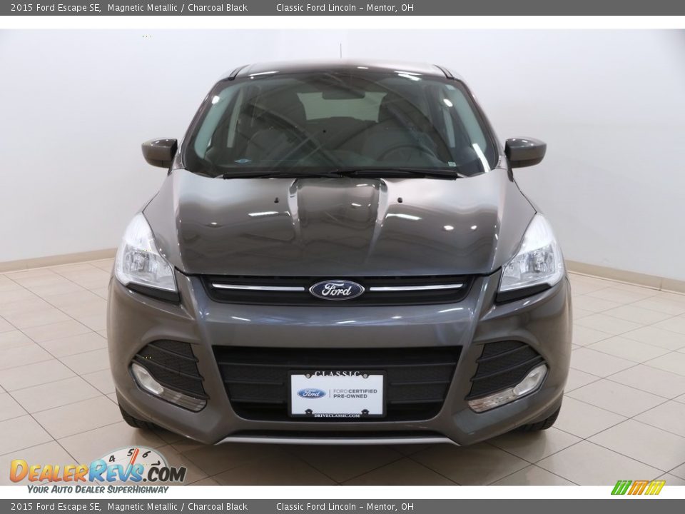 2015 Ford Escape SE Magnetic Metallic / Charcoal Black Photo #2