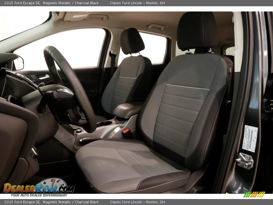 2015 Ford Escape SE Magnetic Metallic / Charcoal Black Photo #5