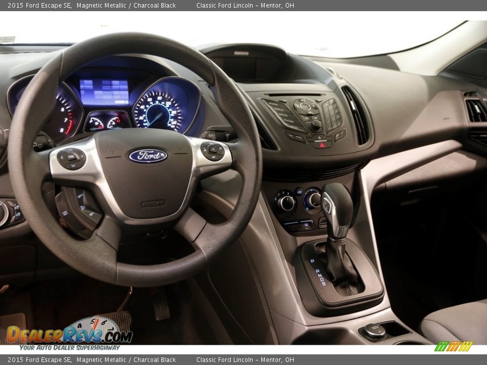 2015 Ford Escape SE Magnetic Metallic / Charcoal Black Photo #6