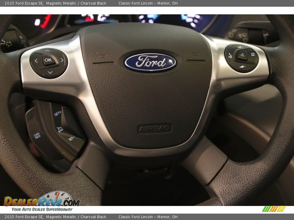 2015 Ford Escape SE Magnetic Metallic / Charcoal Black Photo #7