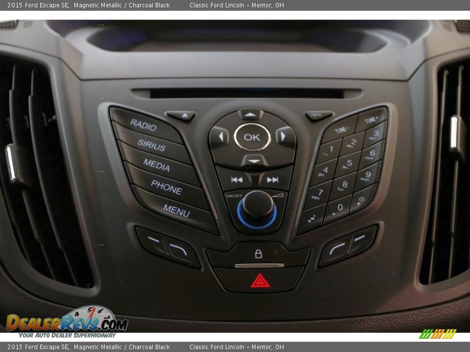 2015 Ford Escape SE Magnetic Metallic / Charcoal Black Photo #11