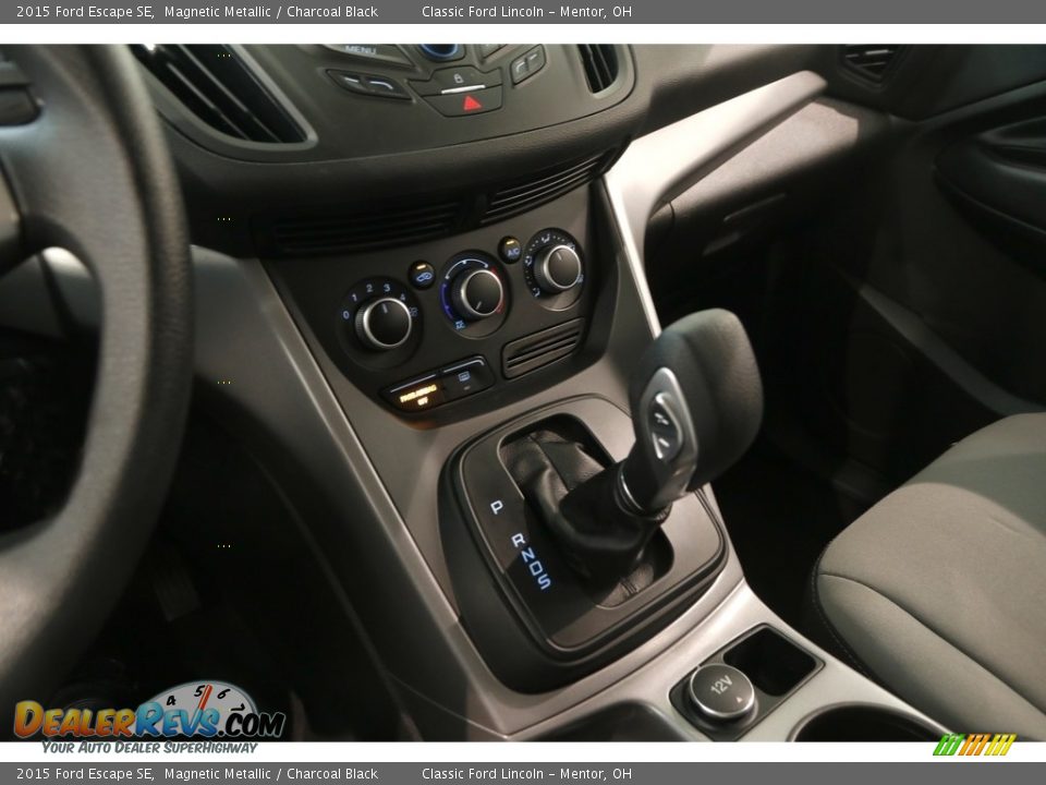 2015 Ford Escape SE Magnetic Metallic / Charcoal Black Photo #12