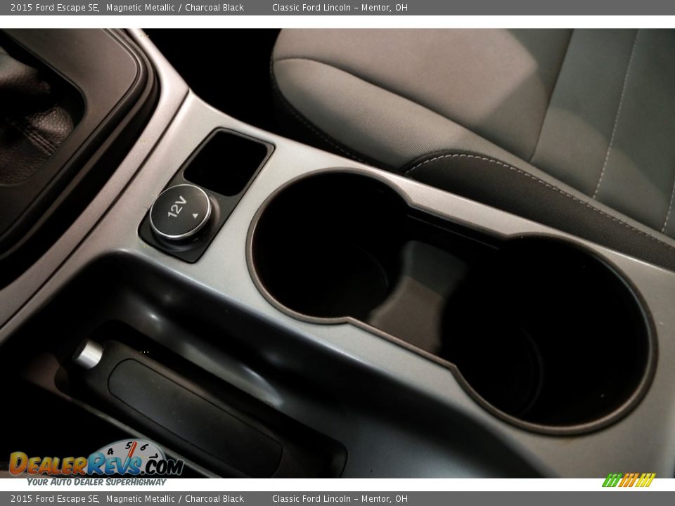 2015 Ford Escape SE Magnetic Metallic / Charcoal Black Photo #13