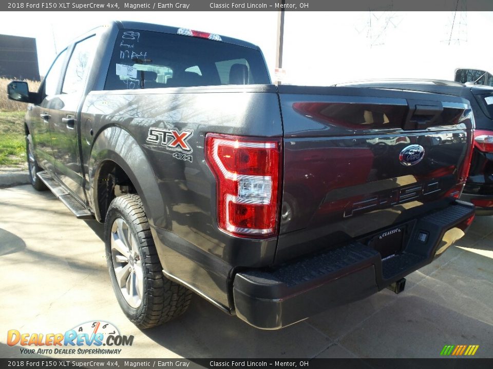 2018 Ford F150 XLT SuperCrew 4x4 Magnetic / Earth Gray Photo #3
