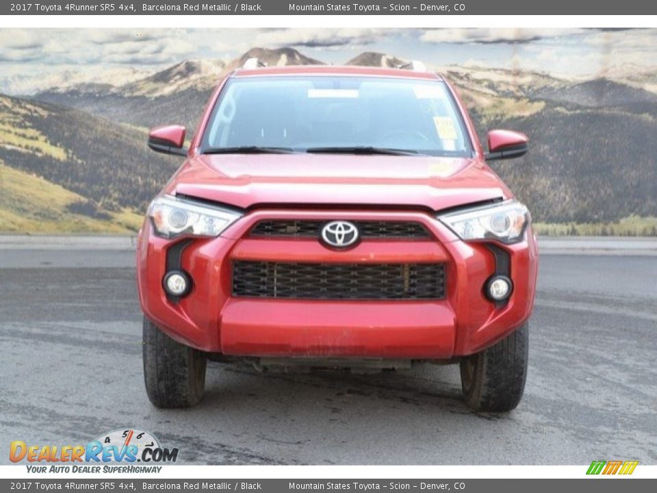 2017 Toyota 4Runner SR5 4x4 Barcelona Red Metallic / Black Photo #2