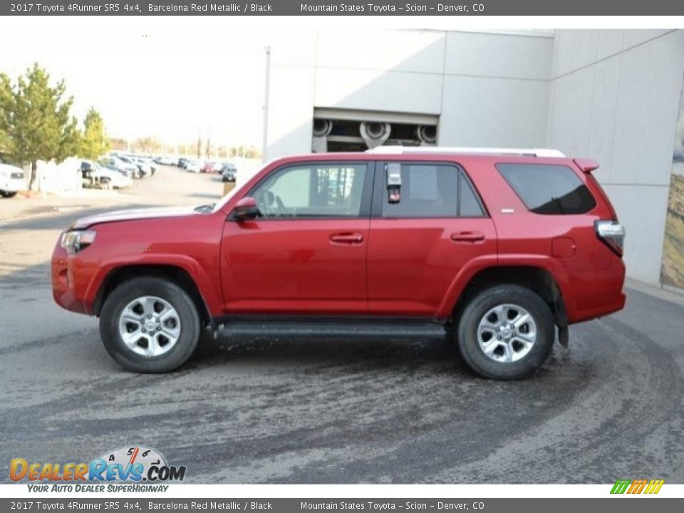 2017 Toyota 4Runner SR5 4x4 Barcelona Red Metallic / Black Photo #4