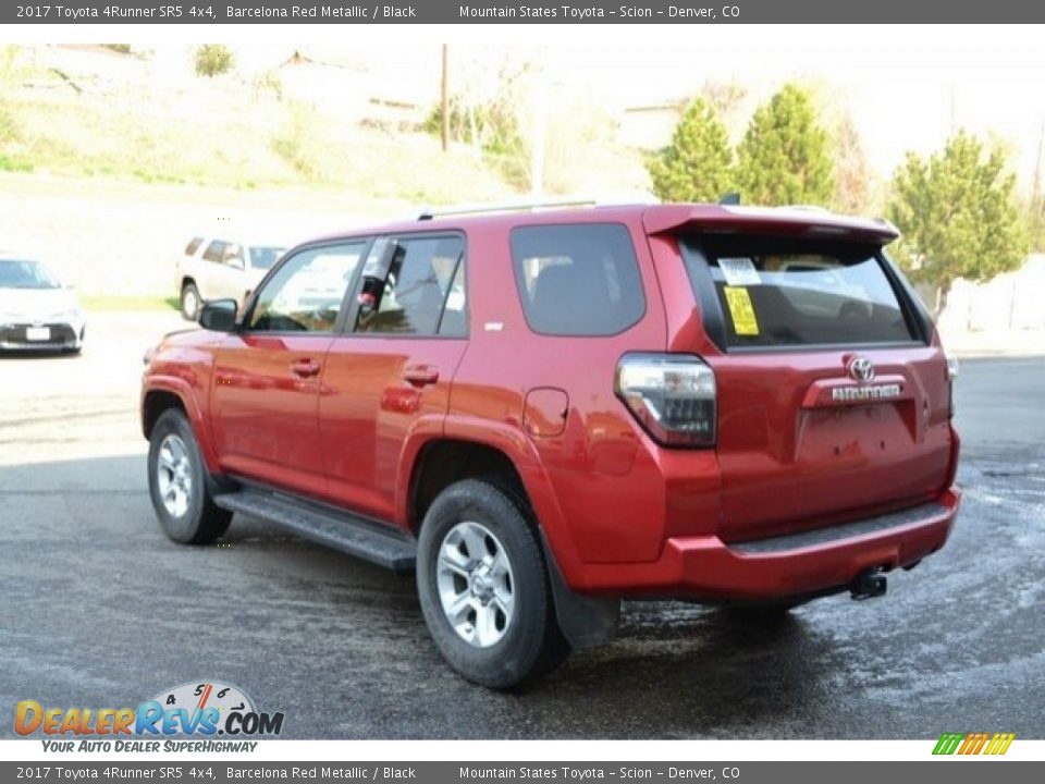 2017 Toyota 4Runner SR5 4x4 Barcelona Red Metallic / Black Photo #5