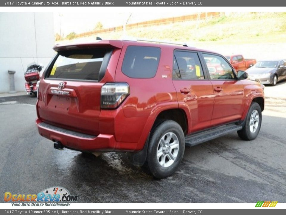 2017 Toyota 4Runner SR5 4x4 Barcelona Red Metallic / Black Photo #7