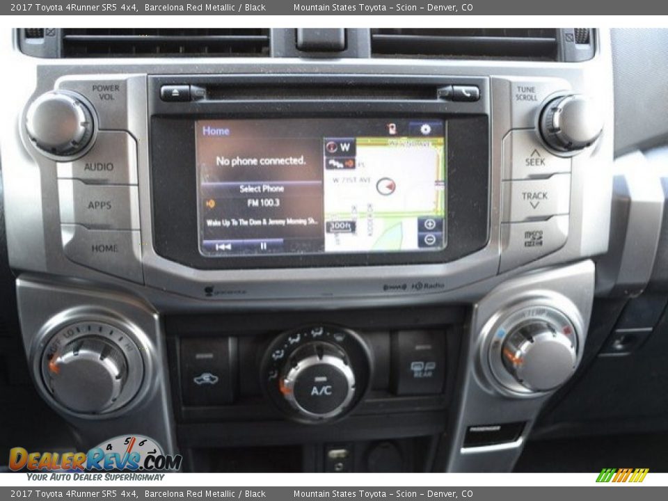 2017 Toyota 4Runner SR5 4x4 Barcelona Red Metallic / Black Photo #11