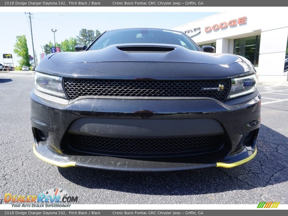 2018 Dodge Charger Daytona 392 Pitch Black / Black Photo #2