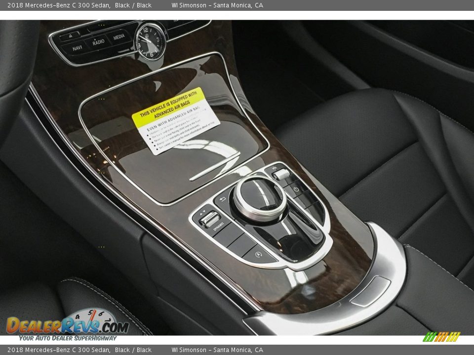 2018 Mercedes-Benz C 300 Sedan Black / Black Photo #7