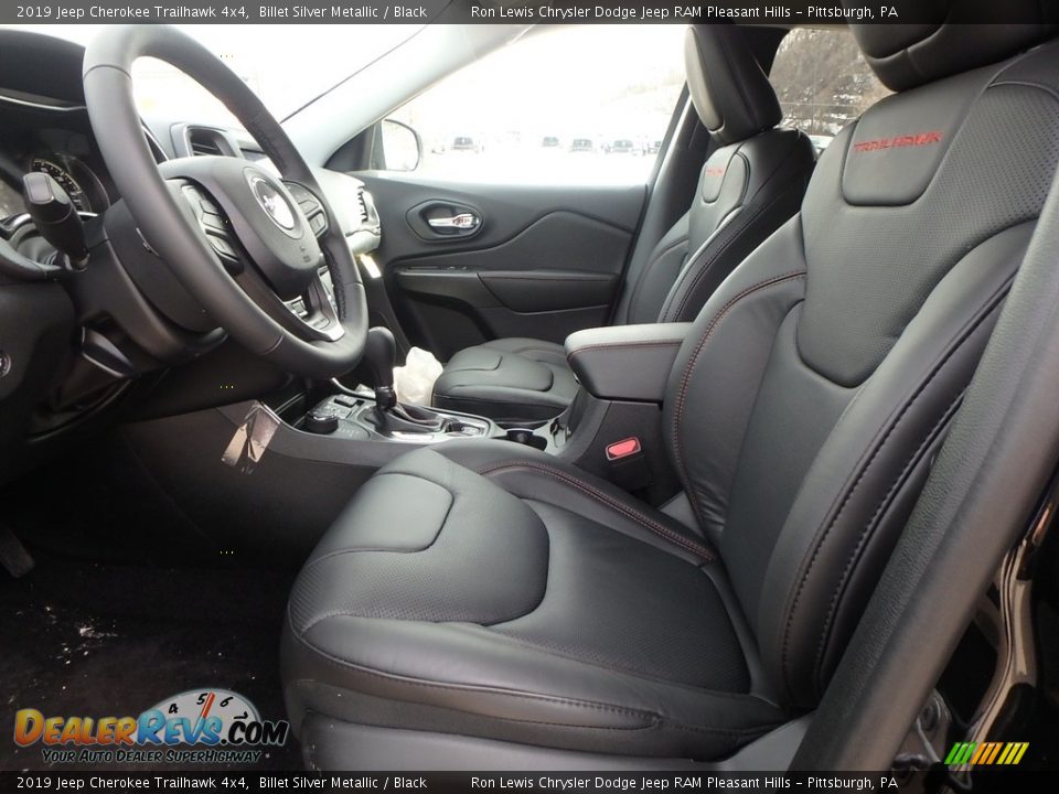 2019 Jeep Cherokee Trailhawk 4x4 Billet Silver Metallic / Black Photo #10