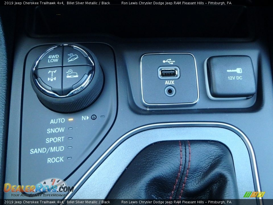 2019 Jeep Cherokee Trailhawk 4x4 Billet Silver Metallic / Black Photo #19