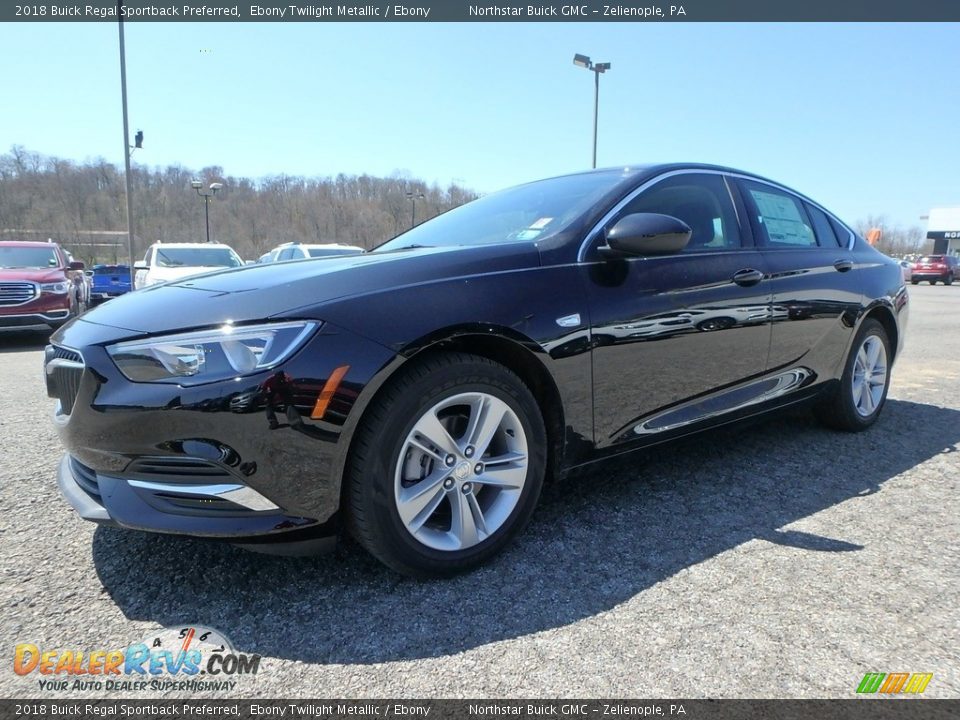 Ebony Twilight Metallic 2018 Buick Regal Sportback Preferred Photo #1