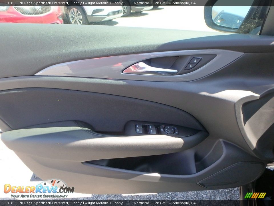 2018 Buick Regal Sportback Preferred Ebony Twilight Metallic / Ebony Photo #14