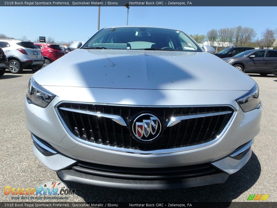 2018 Buick Regal Sportback Preferred Quicksilver Metallic / Ebony Photo #2