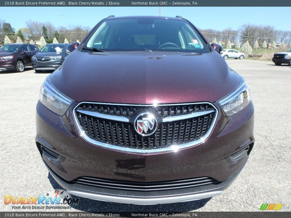 2018 Buick Encore Preferred AWD Black Cherry Metallic / Ebony Photo #2