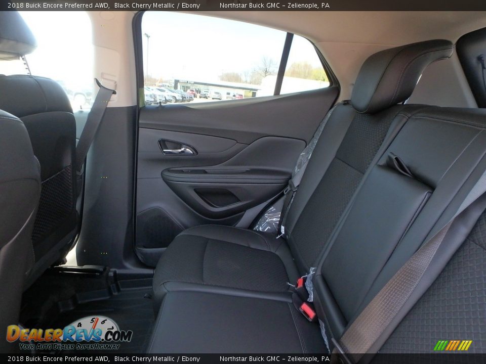 2018 Buick Encore Preferred AWD Black Cherry Metallic / Ebony Photo #11