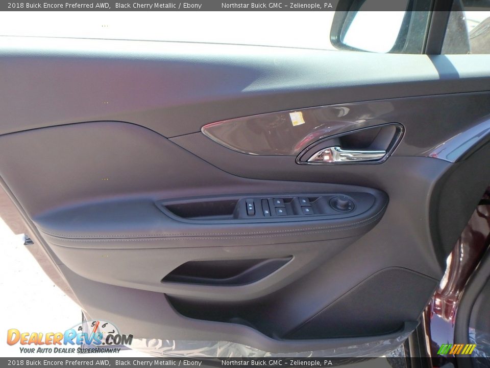 2018 Buick Encore Preferred AWD Black Cherry Metallic / Ebony Photo #13