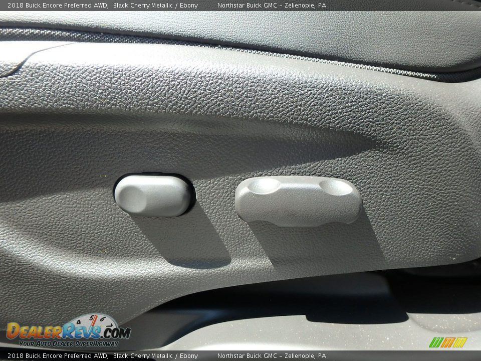 2018 Buick Encore Preferred AWD Black Cherry Metallic / Ebony Photo #14