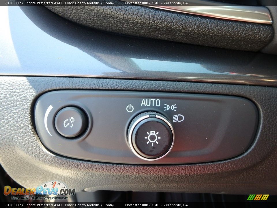 2018 Buick Encore Preferred AWD Black Cherry Metallic / Ebony Photo #17