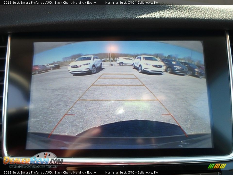 2018 Buick Encore Preferred AWD Black Cherry Metallic / Ebony Photo #19
