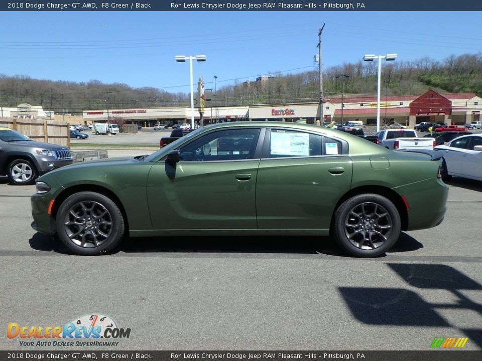 2018 Dodge Charger GT AWD F8 Green / Black Photo #2