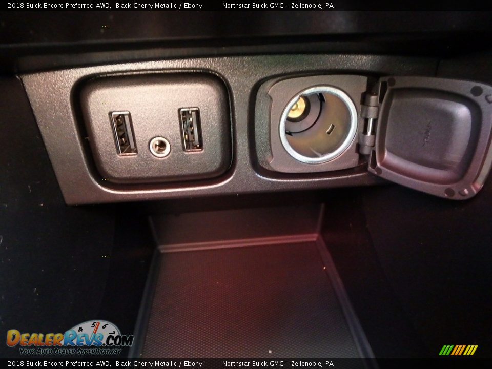 2018 Buick Encore Preferred AWD Black Cherry Metallic / Ebony Photo #20