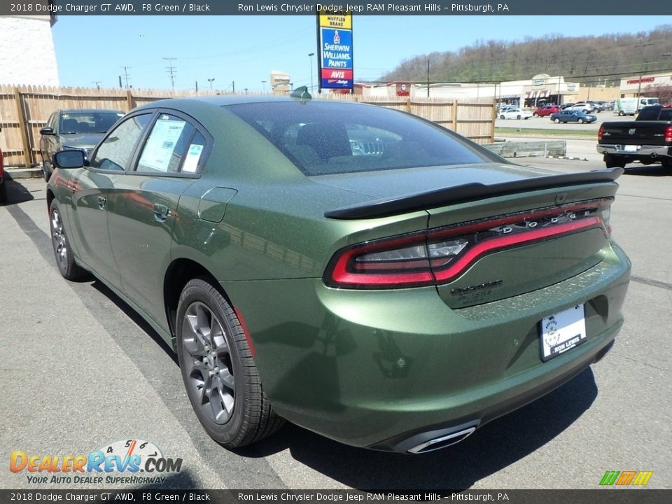 2018 Dodge Charger GT AWD F8 Green / Black Photo #3