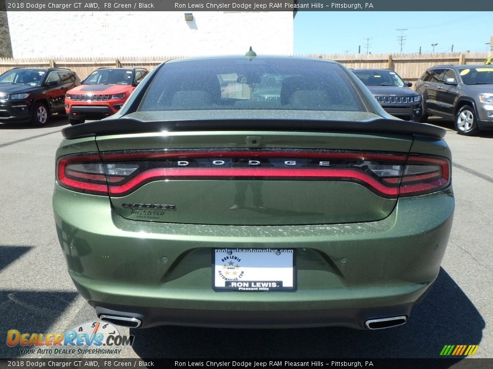 2018 Dodge Charger GT AWD F8 Green / Black Photo #4
