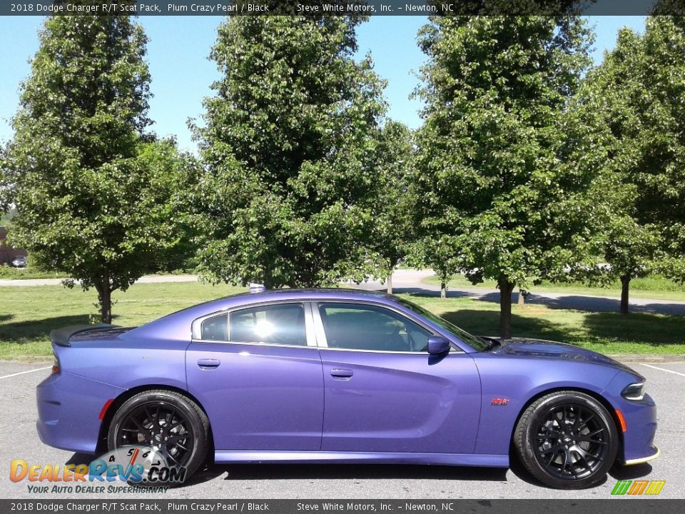 Plum Crazy Pearl 2018 Dodge Charger R/T Scat Pack Photo #5