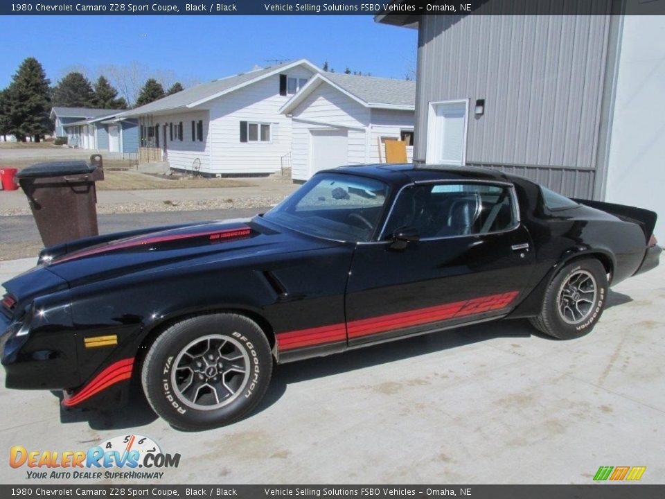Black 1980 Chevrolet Camaro Z28 Sport Coupe Photo #1