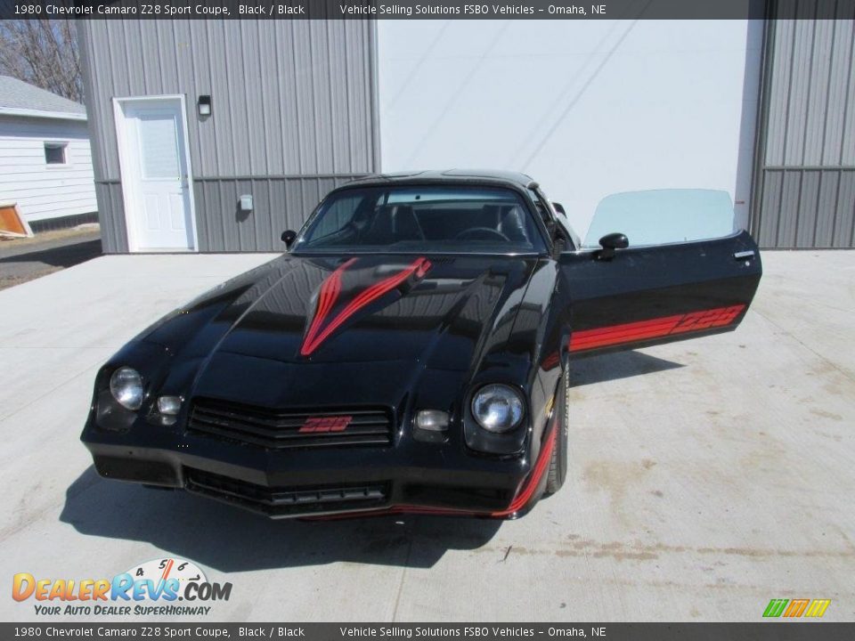 Black 1980 Chevrolet Camaro Z28 Sport Coupe Photo #3