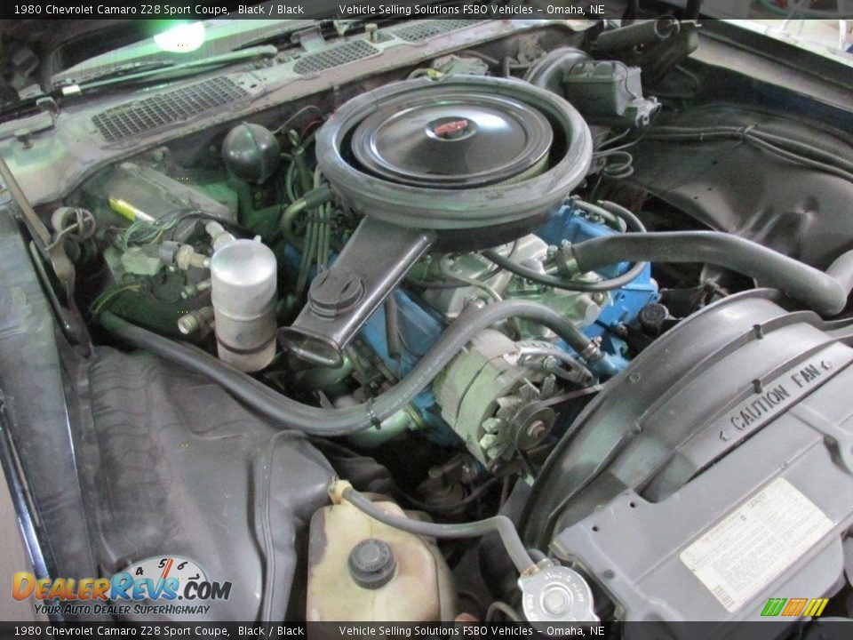 1980 Chevrolet Camaro Z28 Sport Coupe 350 cid OHV 16-Valve V8 Engine Photo #10