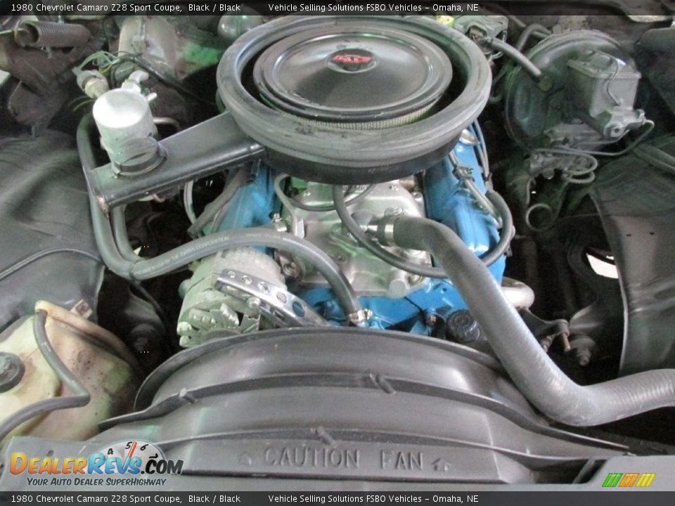 1980 Chevrolet Camaro Z28 Sport Coupe 350 cid OHV 16-Valve V8 Engine Photo #11