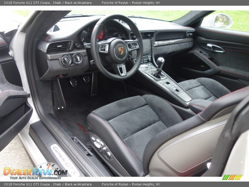 Black w/Alcantara Interior - 2018 Porsche 911 GTS Coupe Photo #10