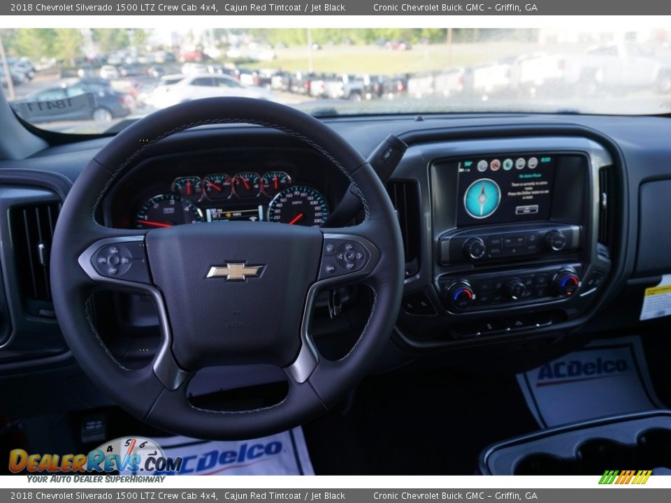 2018 Chevrolet Silverado 1500 LTZ Crew Cab 4x4 Cajun Red Tintcoat / Jet Black Photo #6