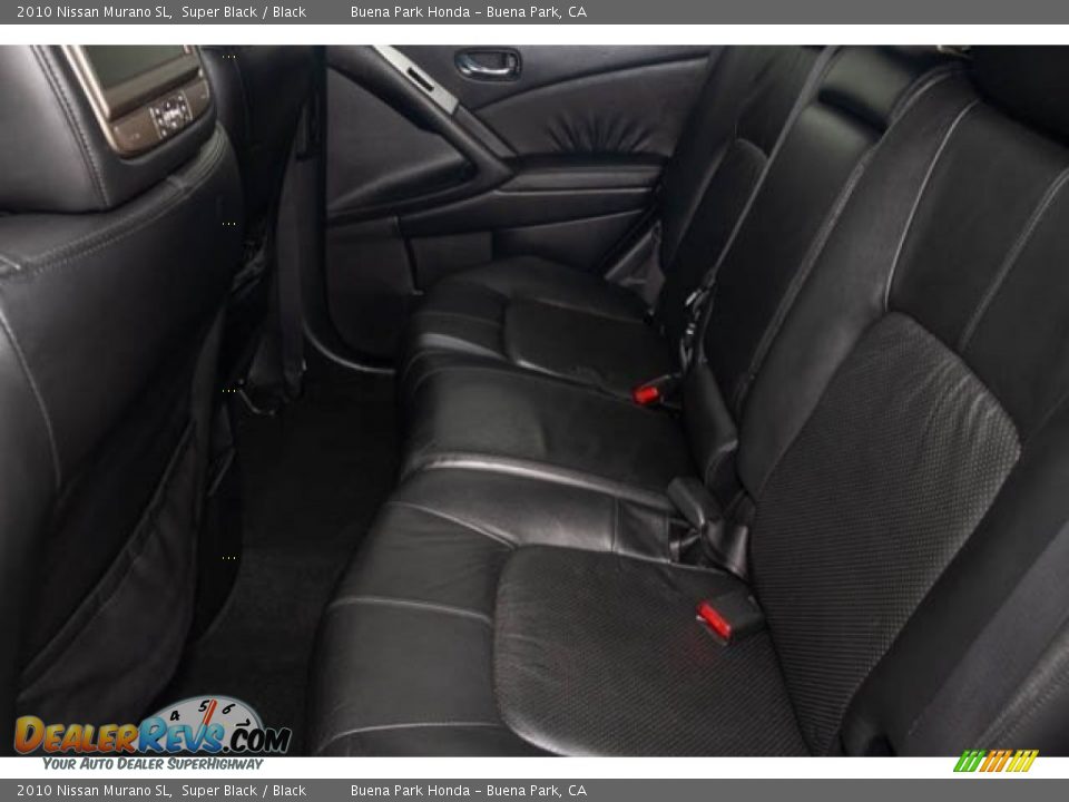 2010 Nissan Murano SL Super Black / Black Photo #4