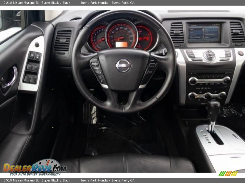 2010 Nissan Murano SL Super Black / Black Photo #5