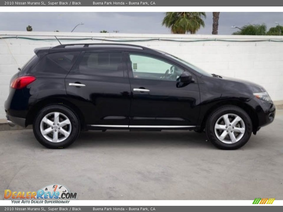 2010 Nissan Murano SL Super Black / Black Photo #13