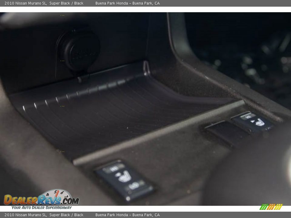 2010 Nissan Murano SL Super Black / Black Photo #15
